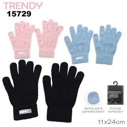 [R24995] GUANTES TRENDY 11X24cm. (R24995)