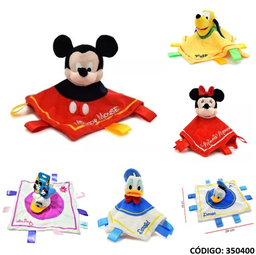 [J350400] TRAPITO DE APEGO MANTA DISNEY MICKEY 24 cm PHI-PHI (J350400)