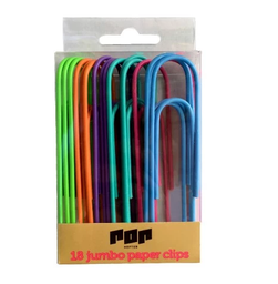 [L107853] JUMBO PAPER CLIPS HEFTER POP (L107853)