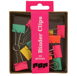 [L107861] BINDER CLIPS HEFTER POP (L107861)