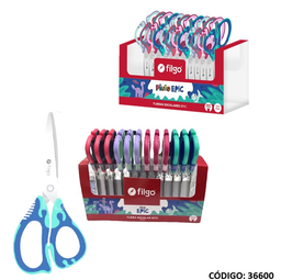 [L36600] TIJERA FILGO EPIC ESCOLAR 13cm. (L36600)