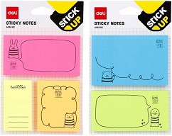 [L23214] STICK NOTAS ADHESIVAS POST IT DELI NEON X50hjs. (L23214)