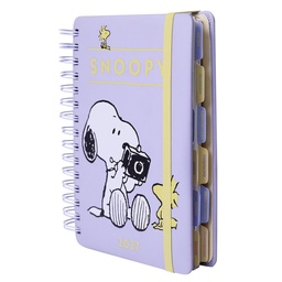 [L25272] AGENDA 2027 MOOVING 14X20 ESPIRAL SNOOPY DIA POR PAGINA (L25272)