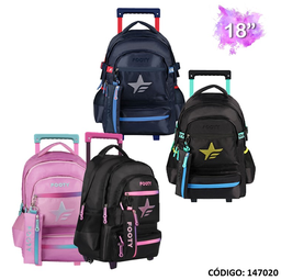 MOCHILA CARRO 18" FOOTY STAR (L1470200)