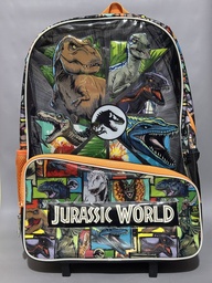 [L25491] MOCHILA CARRO 18" WABRO JURASSIC WORLD (L25491)