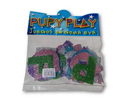 [L323230] DIDACTICO GOMA EVA PLAY GLITTER LETRAS (L323230)