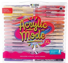 [L25781] MARCADOR COLORING ACRILICO X60 COLORES (L25781)