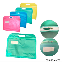 SOBRE FW A4 CON MANIJA 2 CIERRES (L69200)