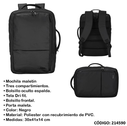 [L214590] PORTANOTEBOOK 18" BIWO CATANIA MOCHILA (L214590)