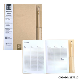 [L237710] AGENDA 2026 BIG LIFE N8 ESPIRAL SEMANAL ECOLOGICA (L237710)