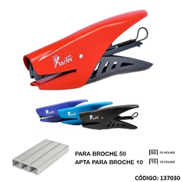[L137030] ABROCHADORA KARTEC PINZA 50 PINTADA (L137030)
