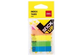 [L23931] STICK NOTAS DELI INDICE 5 COLORES (L23931)