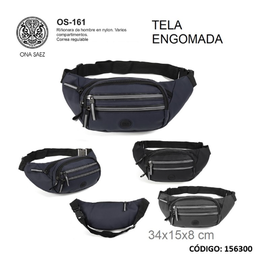 [R156300] RIÑONERA ONA SAEZ TELA ENGOMADA (R156300)