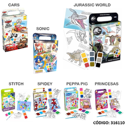 [L316110] SET TAPI PINTANDO CON ACUARELAS (L316110)