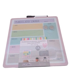 [L27609] PIZARRA MAGNETICA PLANIFICADOR IBI CRAFT  (L27609)