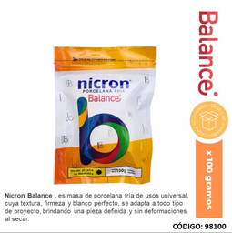 [L98100] PORCELANA FRIA NICRON BALANCE 100gr. (L98100)