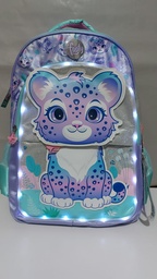 [L27943] MOCHILA 18" FOOTY SWEEP LEOPARD CON LUZ ESPALDA (L27943)