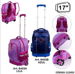 MOCHILA CARRO 17" ELF BASE GOMA (L212453)