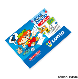 [L251370] BLOCK 5 DIBUJO BLANCO LUMA X20hjs. (L251370)