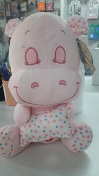 [J100970] PELUCHE HIPOPOTAMO CON ALMOHADA Y SONAJERO (J100970)
