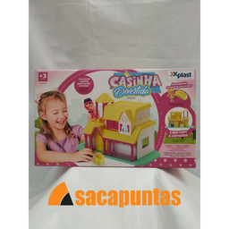 [J100985] CASITA DE MUÑECAS "CASITA DIVERTIDA" CON ACCESORIOS (J100985)