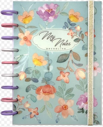 [L38830] CUADERNO DECORLINE INTELIGENTE 18X25 TAPA PLASTICA CON ELASTICO MY NOTES (L38830)