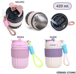 VASO CHIMOLA CAFE TERMICO 420ML. (R271942)