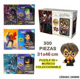 [J240990] PUZZLE  300 PIEZAS 3D  + FIGURINE (J240990)
