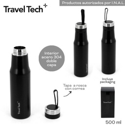 [R30641] BOTELLA 500ml. TRAVEL METAL (R30641)