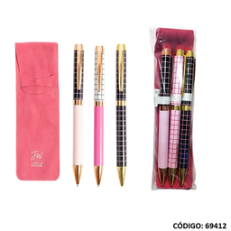 [L69412] BOLIGRAFO FW CUADRILLE/CLASSIC X3 (L69412)