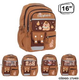 [L171403] MOCHILA 16" OWEN CAPYBARA (L171403)