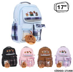 [L171408] MOCHILA 17" OWEN CAPYBARA (L171408)