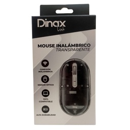 [L30903] MOUSE INALÁMBRICO TRANSPARENTE (L30903)