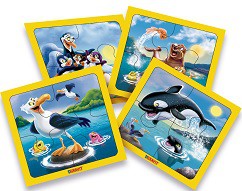 [J2519] PUZZLE    4 PIEZAS DURAVIT PATAGONIA (J2519)