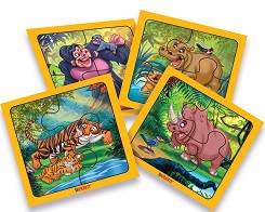 [J5485] PUZZLE DURAVIT 4 PIEZAS ZOO (J5485)
