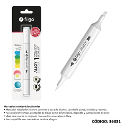 [L36331] MARCADOR FILGO 2 PUNTAS BLENDER ALLOY (L36331)