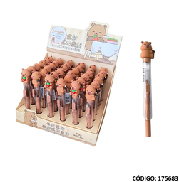 [L175683] GOMA MULTIPAPER CAPIBARA RETRACTIL (L175683)