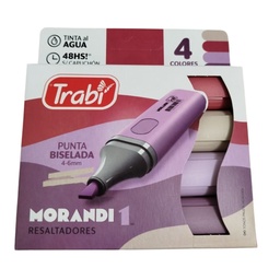 [L32155] RESALTADOR TRABI MORANDI 1 X4 COLORES (L32155)