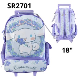 [L32784] MOCHILA CARRO 18" CRESKO CINNAMOROLL (L32784)