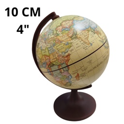 [L32789] GLOBO TERRAQUEO 10cm. 107AW POLITICO BASE PLASTICA (L32789)