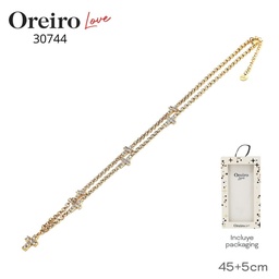 [R32239] CADENA LAS OREIRO CON DIJE (R32239)
