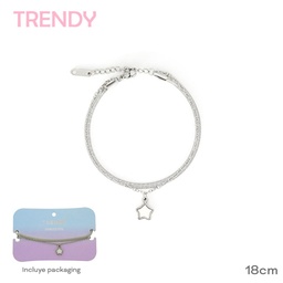 [R32499] PULSERA TRENDY DE ACERO (R32499)