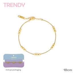 [R31910] PULSERA TRENDY DE ACERO (R31910)