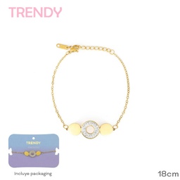 [R31909] PULSERA TRENDY DE ACERO (R31909)