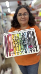 [L28092] MARCADOR PUNTA PINCEL COLORING X12 COLORES CALLIGRAPHY BRUSH(L28092)
