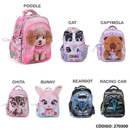 [L2703000] MOCHILA JARDIN 12" CHIMOLA (L2703000)