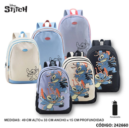 [L242660] MOCHILA 18" LSD DISNEY STITCH 242660