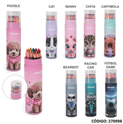 [L270998] LAPIZ COLOR CHIMOLA KIDS FANTASIA X24 COLORES (L270998)