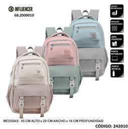[L242010] MOCHILA PORTANOTEBOOK 18" LSD INFLUENCER (L242010)