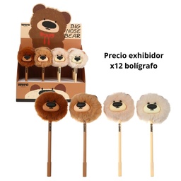 [L340130] BOLIGRAFO WERO OSO POMPON (L340130)